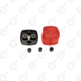 ROUNDED SQUARE RED LAMP