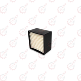 SQUARE FUEL FILTER W/ SHORT ELEMENT FOR HEATER (MANN & HUMMEL)